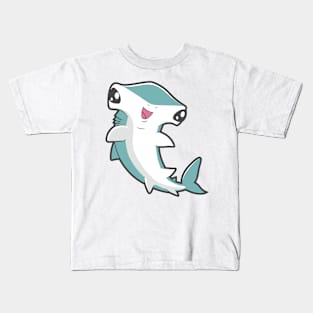 hammerhead shark mouse pad design Kids T-Shirt